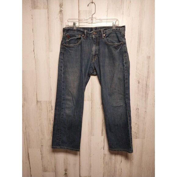 Polo Ralph Lauren Jeans Mens 33x25 Blue 867 Classic Fit Tag 31x30 - Picture 1 of 8